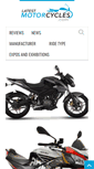 Mobile Screenshot of latestmotorcycles.com